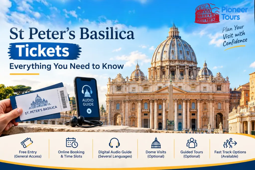 St. Peter’s Basilica Tickets: Everything You Need to Know 3 St Peter’s Basilica tickets and online booking in Rome